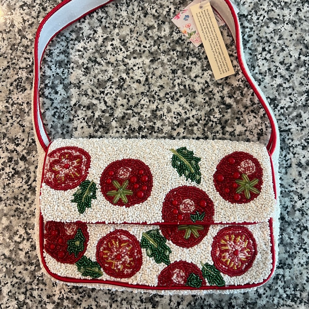 VIRAL Beaded Shoulder Bag